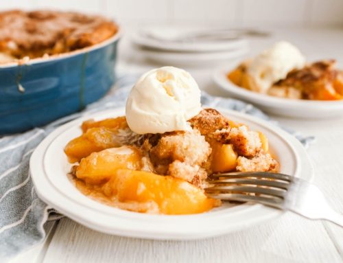 Take a Whisk on the Wild Side with this Perfect Peach Cobbler Trifle!